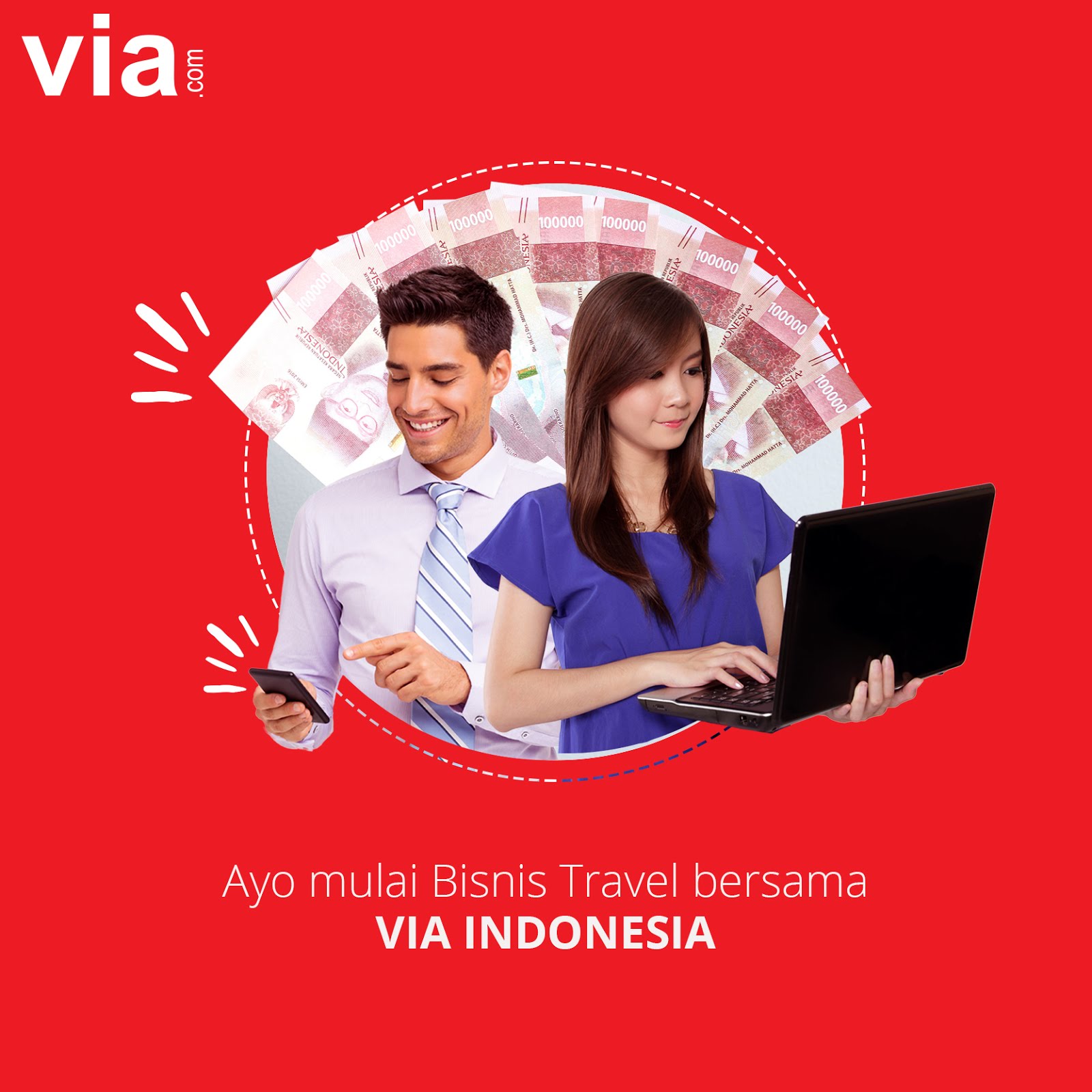 Berbisnis Travel ala “Millenial” di via.com Indonesia