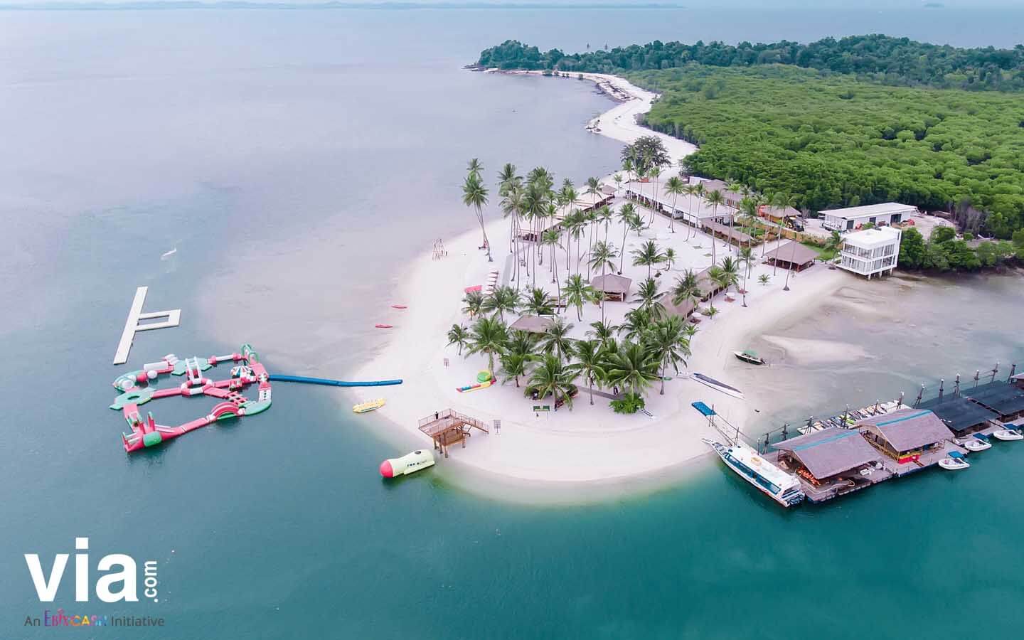 Indahnya Pulau Ranoh di Batam