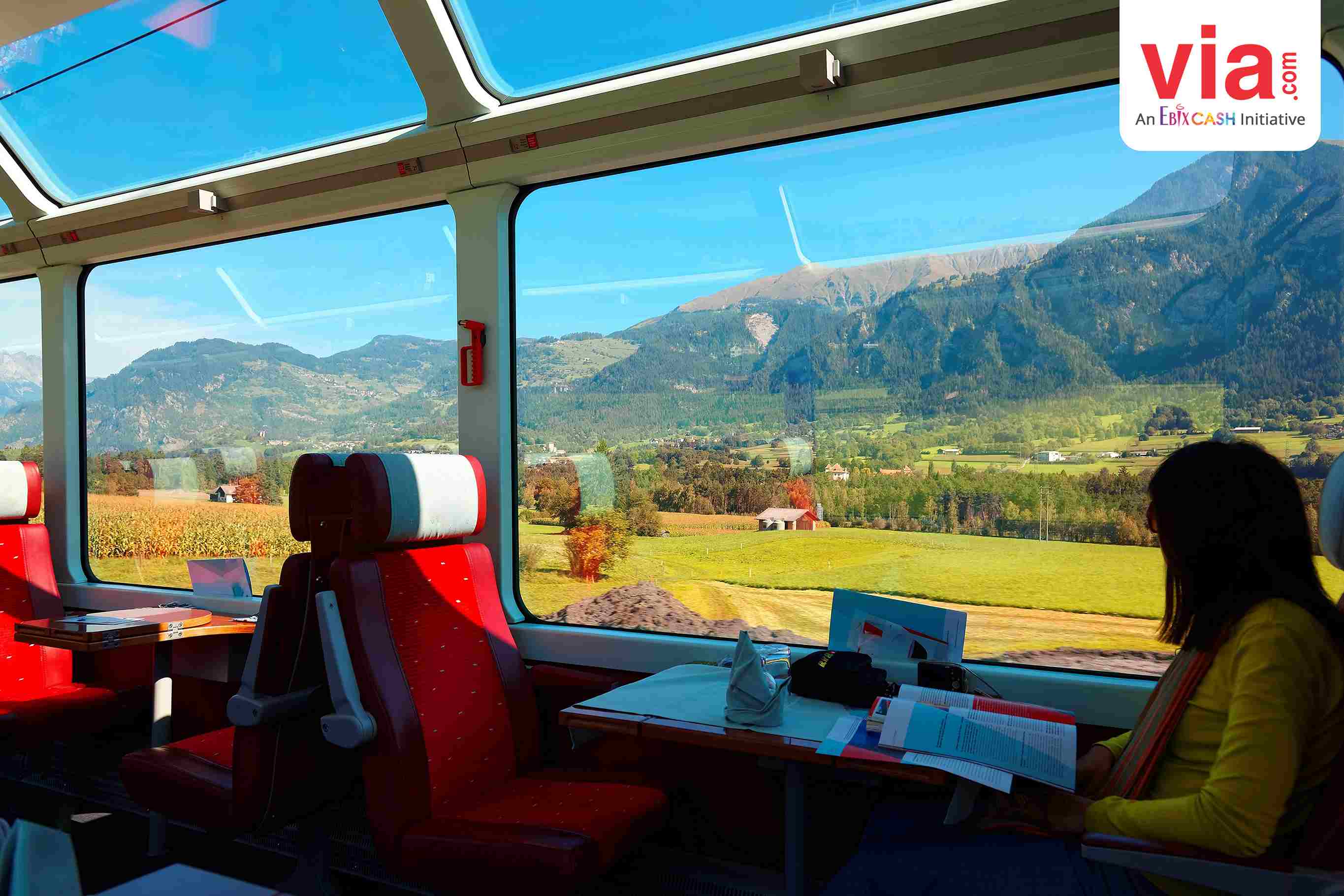 5 Negara di Dunia dengan Kereta Beratap Panoramic seperti Milik KAI