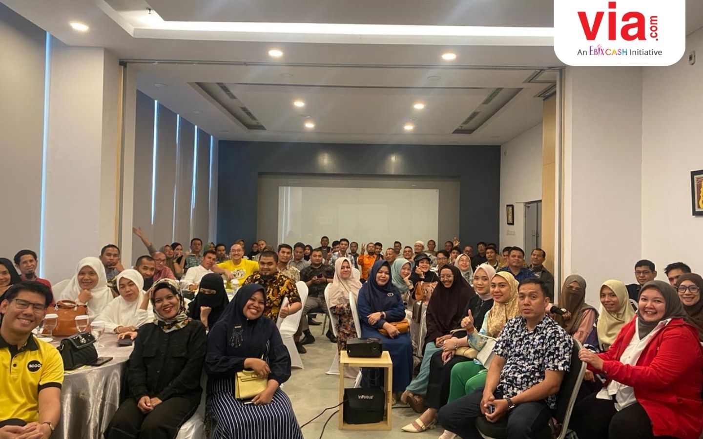 Sapa Mitra Via, Gathering Grow with Via.com bersama Scoot Airlines Hadir di Riau