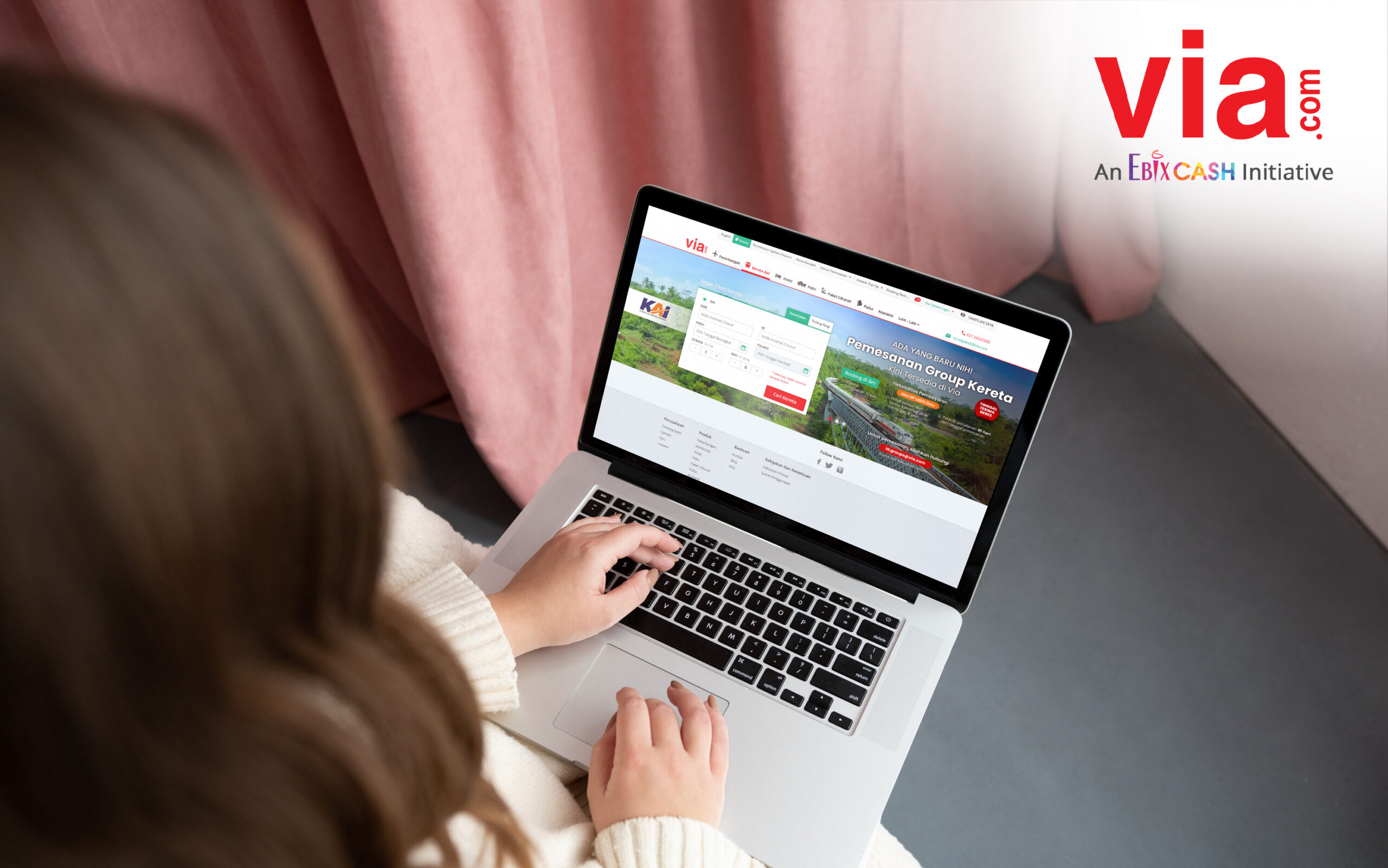 Portal Via Mudahkan Booking Tiket Kereta Api untuk Individu dan Rombongan